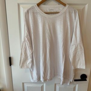 Mer Sea Women's White Dolman Sleeve Tee